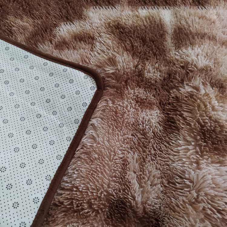 Tapete Decorativo Afelpado Motley 110cm x 60cm de Fibra Larga Ultra Suave y Caliente Ideal para Sala recamara