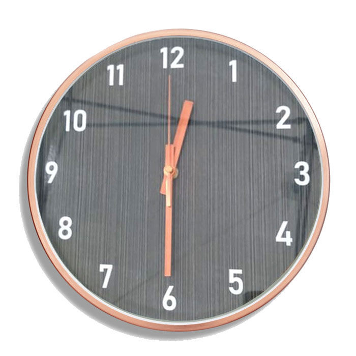 Reloj de Pared 30 cm moderno silencioso