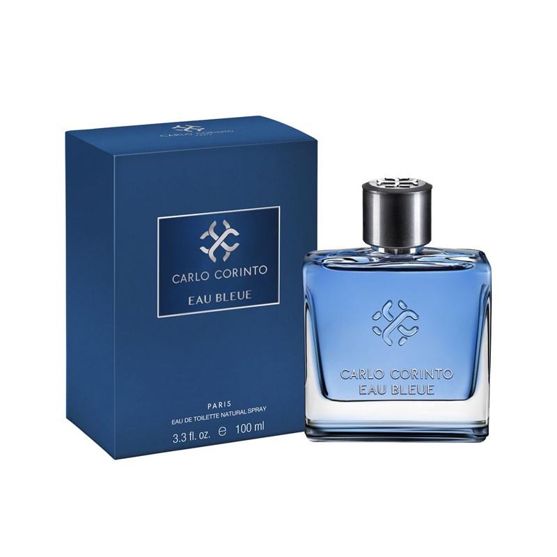 Perfume Eau Bleue De Carlo Corinto Eau De Toilette 100 ml.