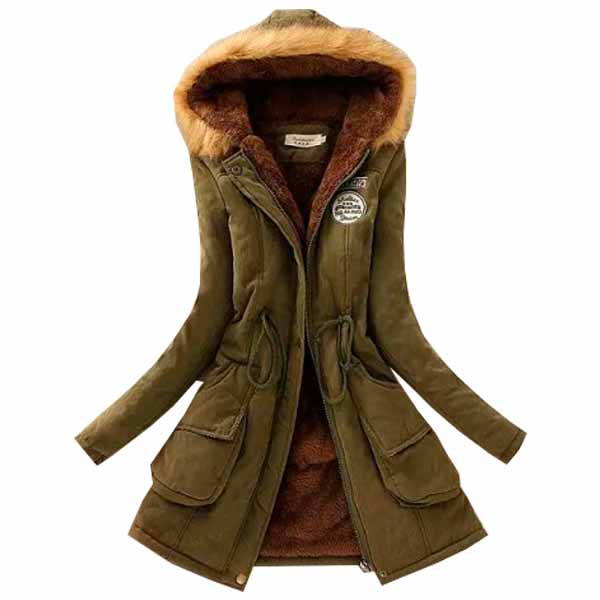 Cazadora verde militar