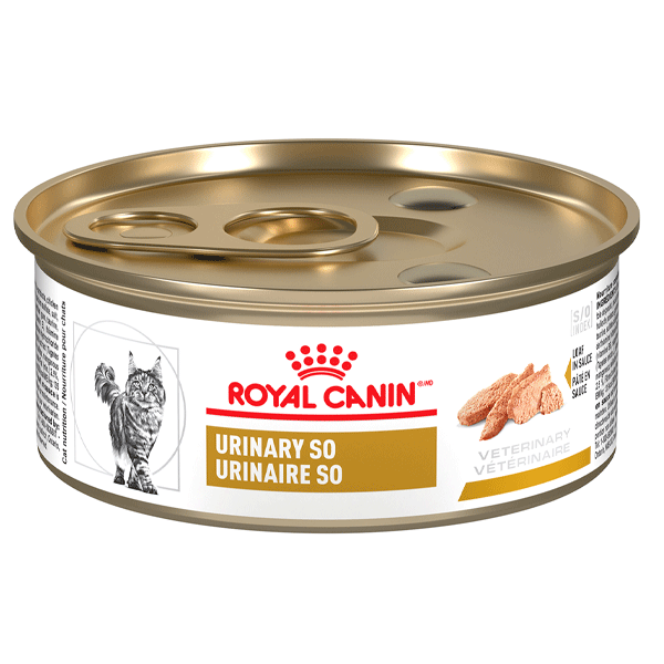 Royal Canin Dieta Veterinaria Alimento Humedo para Gato Urinario SO lata 165 g