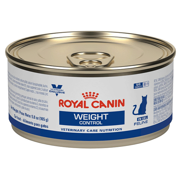 Royal Canin Dieta Veterinaria Alimento Humedo para Gato Adulto Control de Peso lata 165 g