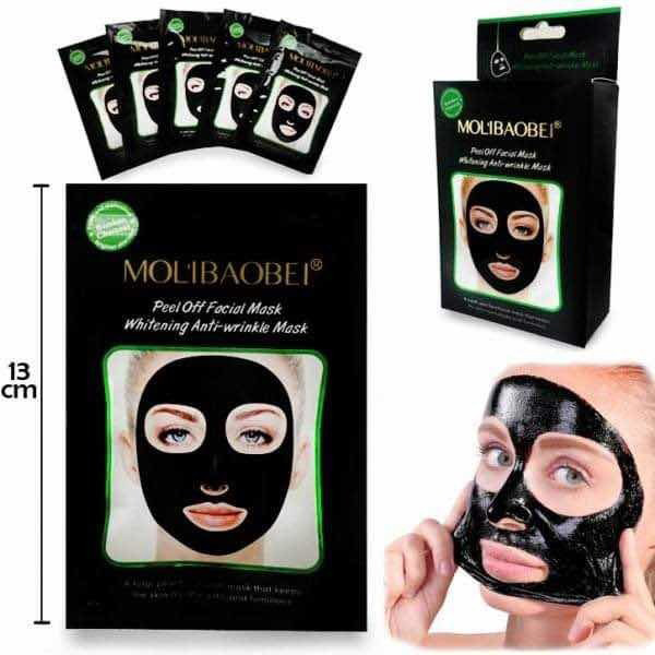 10 Mascarillas Fácial Molibaobei Para Puntos Negros