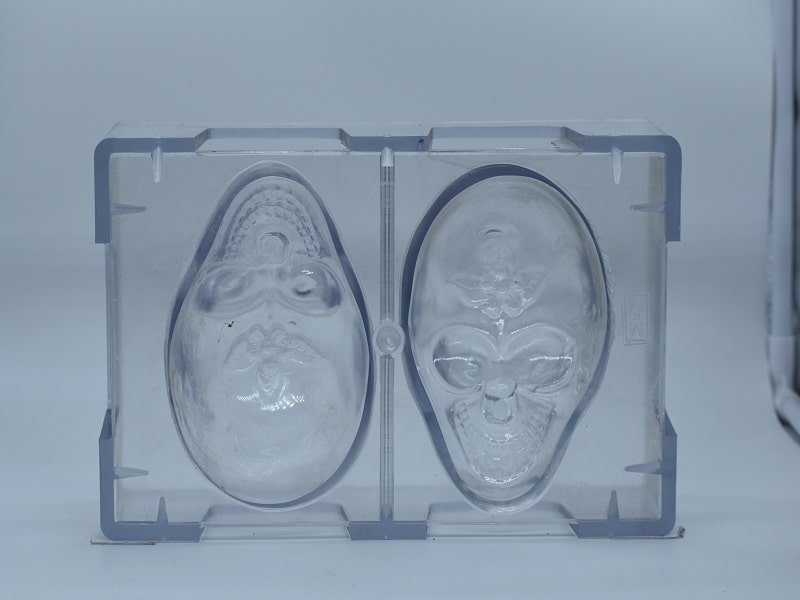 Moldes Para Chocolate Halloween Calavera Gigante