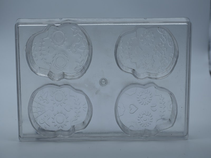 Moldes Para Chocolate Halloween Calavera Plana