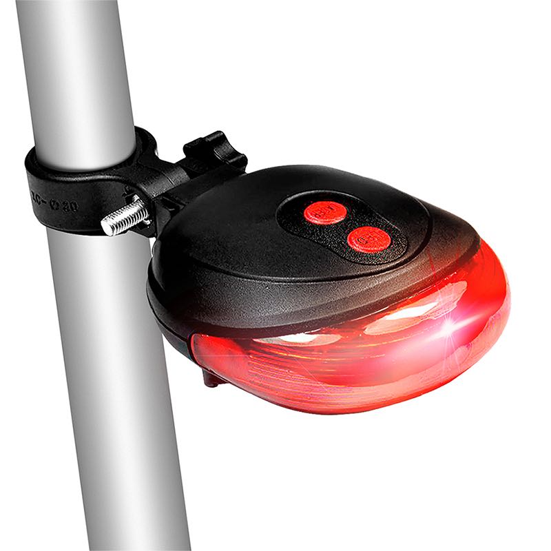 Luz LED Trasera para Bicicleta con 7 Modos Contra Agua Redlemon