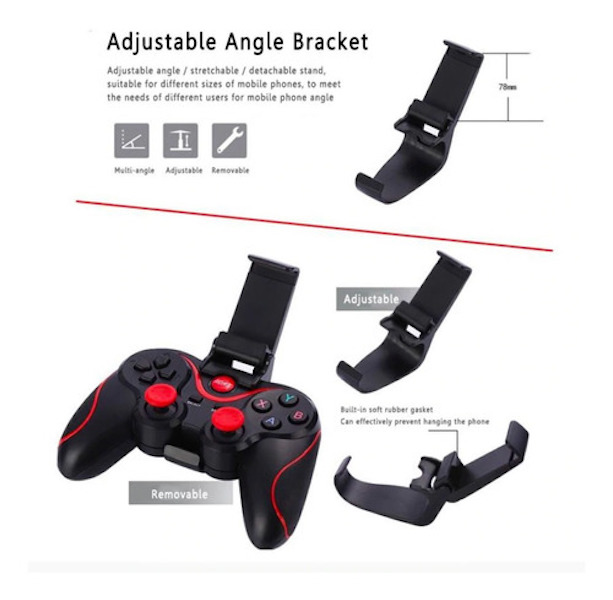 CONTROL BLUETOOTH PARA CELULAR ANDROID SOPORTE UNIVERSAL