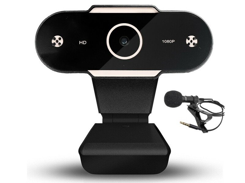 Webcam Con Micrófono HD  USB Windows Macos Xbox One + REGALO MICROFONO DE SOLAPA