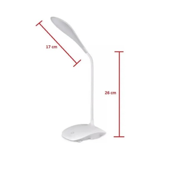 Lámpara Escritorio Mesa De Buro Portatil 14 Leds 