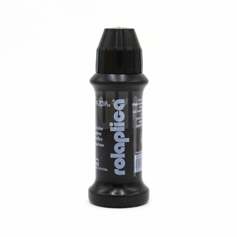 Tinta Cojin Sellos Roll On Rolaplica Azor 60ml 1506