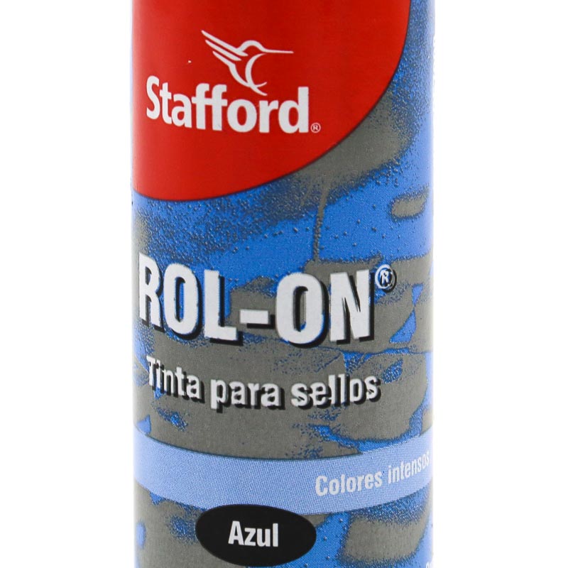 Tinta Para Sellos Stafford Rol-on 60ml Para Cojin Azor