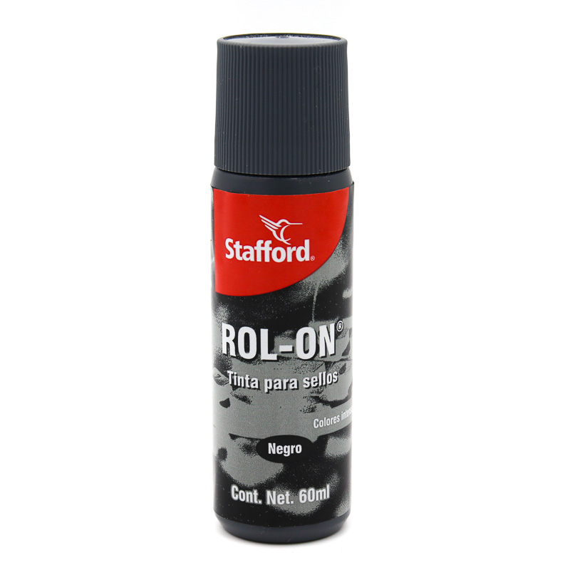 Tinta Para Sellos Stafford Rol-on 60ml Para Cojin Azor