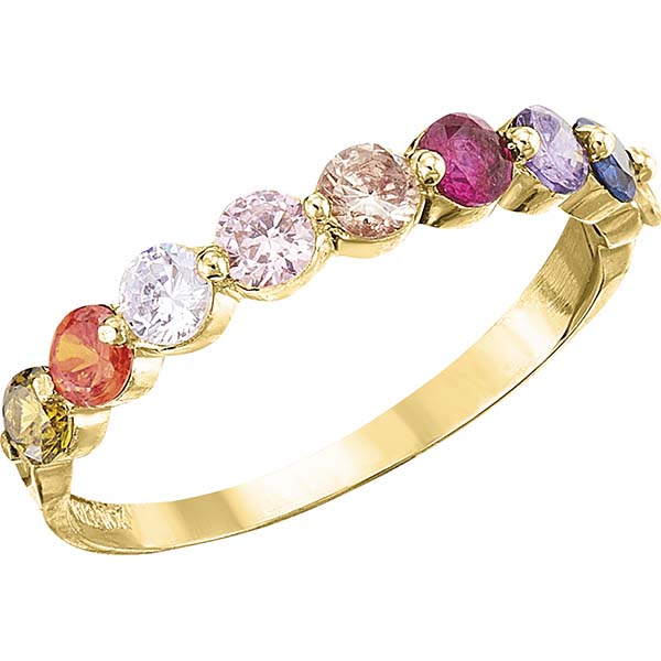 Churumbela Arcoiris Oro 10 K + Obsequio