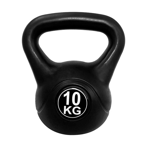 Pesas Rusas Kettlebell Plastica 10kg Fitness Mancuerna