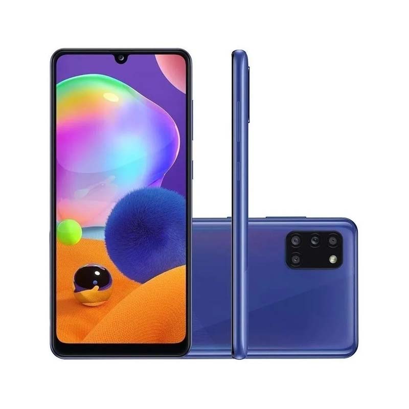 CELULAR SAMSUNG GALAXY A31 OCTACORE 4GB 128GB 6.2" AZUL SD(MAX512GB ...