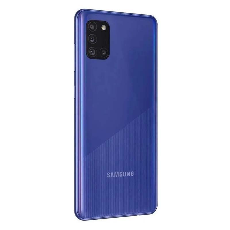 CELULAR SAMSUNG GALAXY A31 OCTACORE 4GB 128GB 6.2" AZUL SD(MAX512GB)/USBC/3.5MM/WIFI/BLUETOOTH5.0 DUALSIM 20MP/48+5+8+5M