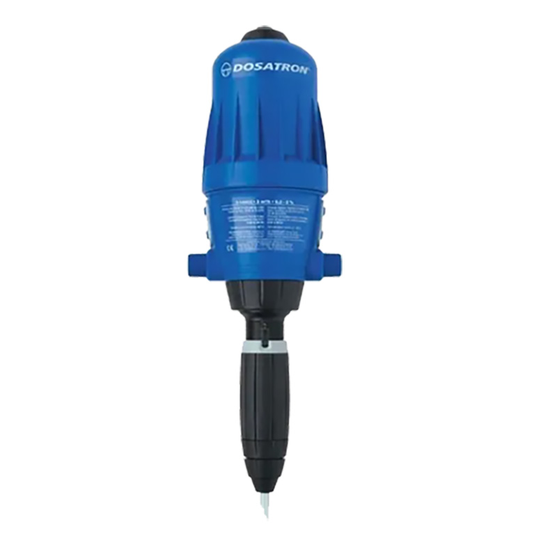 Dosificador proporcional marca Dosatron Modelo D14MZ10VFII.