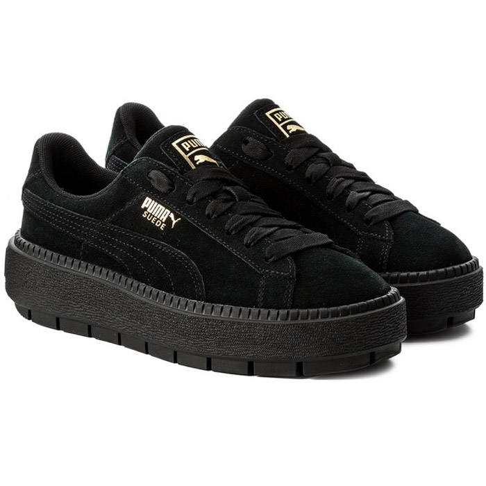 Puma basket platform trace sneaker hotsell