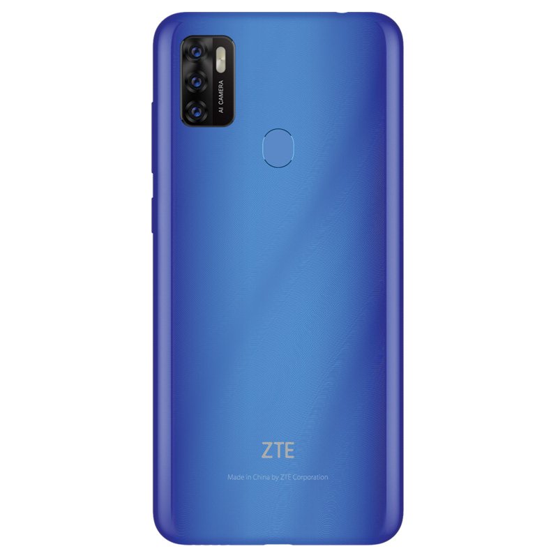 Celular  ZTE LTE A7020 BLADE A7S Color AZUL  Telcel y LLÉVATE UN CONTACTO INTELIGENTE WIRELESS