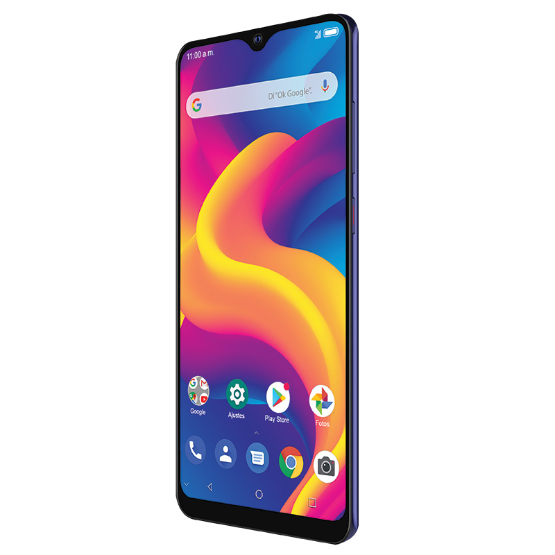 Celular  ZTE LTE A7020 BLADE A7S Color AZUL  Telcel y LLÉVATE UN CONTACTO INTELIGENTE WIRELESS