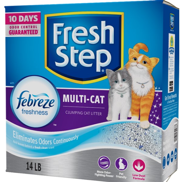 Arena Para Gato Fresh Step Super Absorbente 6.35kg