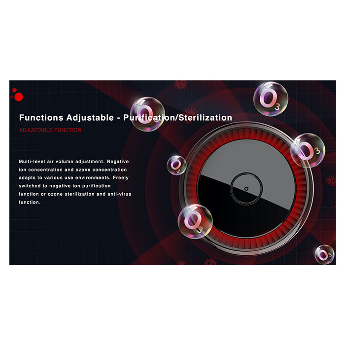 Purificador de Aire, Icaro 3, Generador de Ozono 50 mg/h