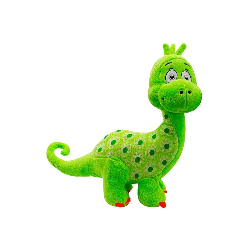 peluche dinosaurio verde