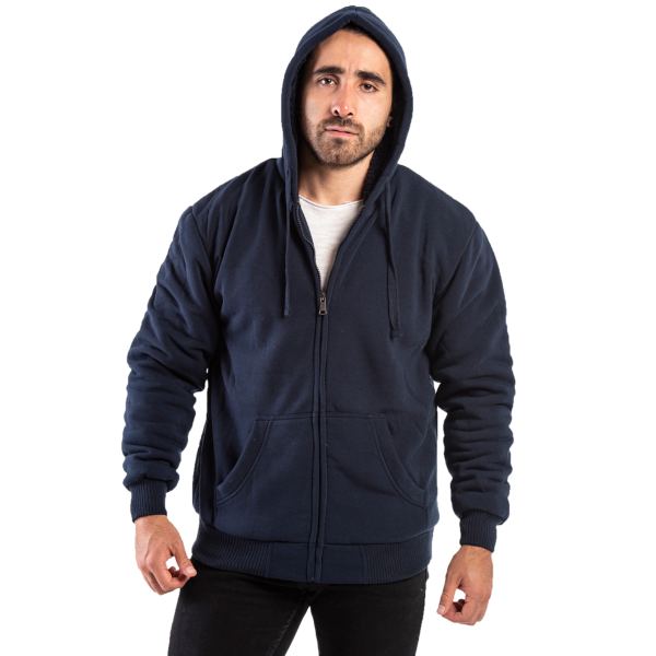 Sudadera tipo Hoodie Capucha Integrada Forro de Borrega Unisex 