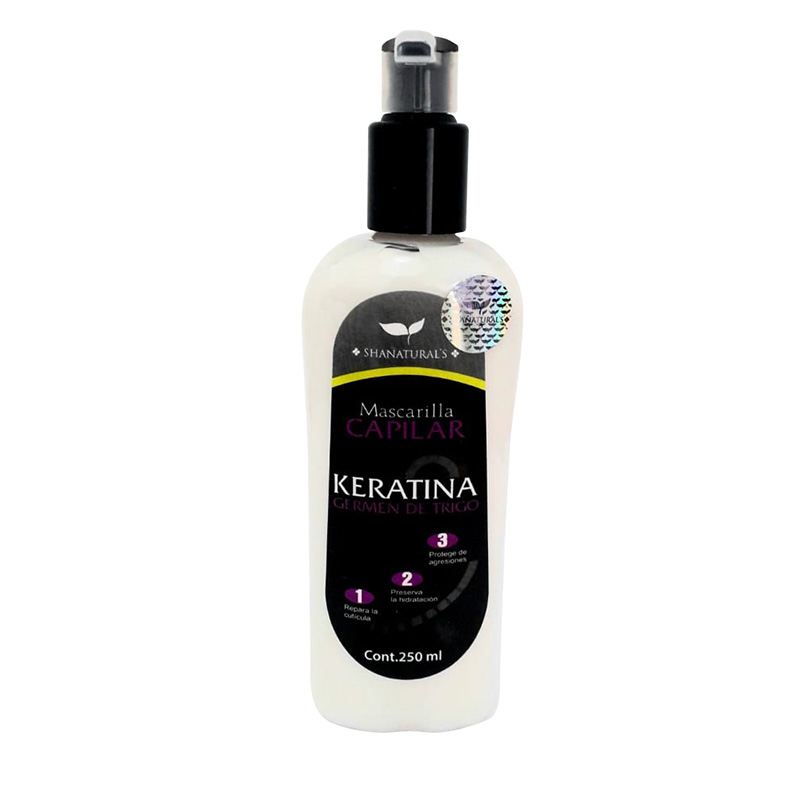 Mascarilla Capilar Keratina Reparación Intensiva de Cabello