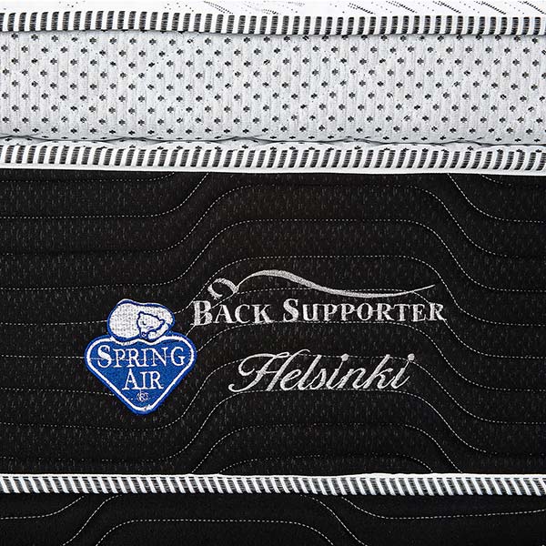 Juego De Box Y Colchon Helsinki Spring Air - Queen Size.