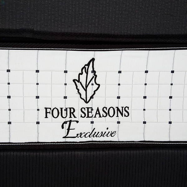 Juego De Box Y Colchon Four Season Spring Air - Queen Size