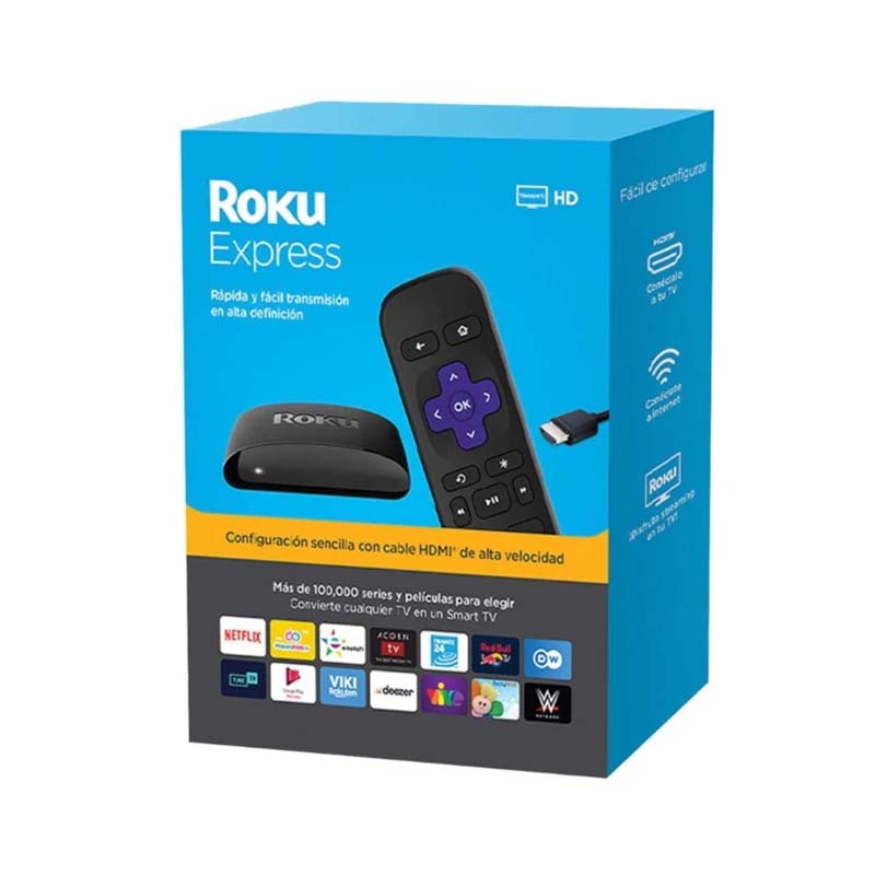 TVBOX ROKU EXPRESS 3930R STREAMING MEDIA HDMI/USB/WIFI CONTROL TV-186811-1