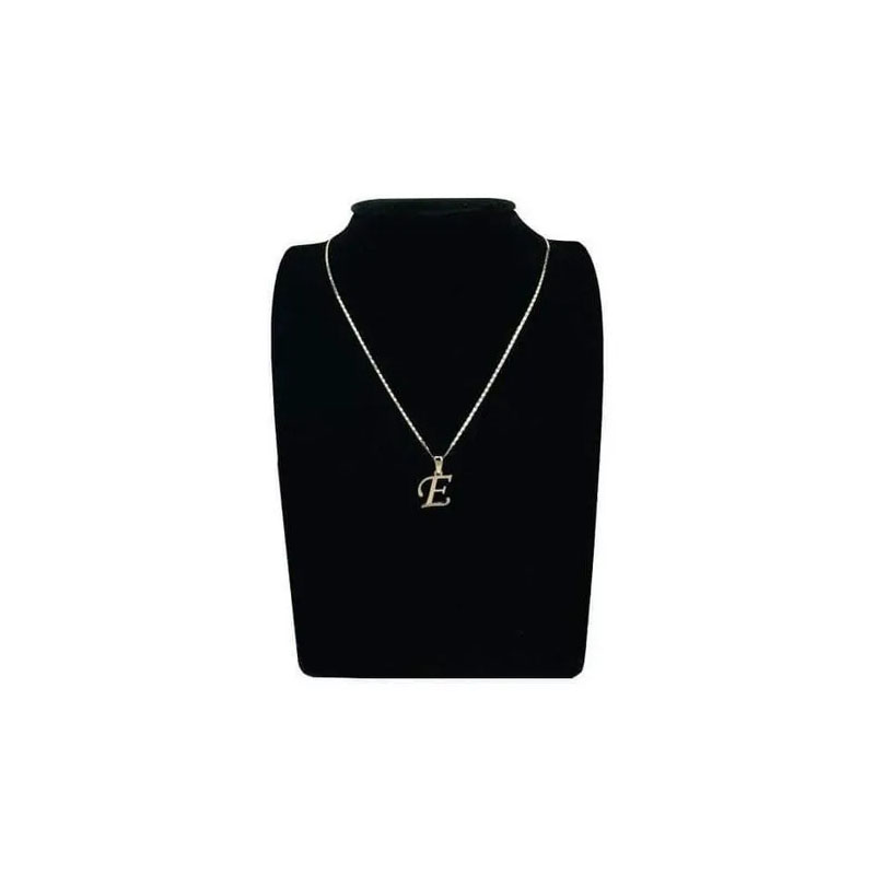 Dije Inicial Letra E Oro 14 K.