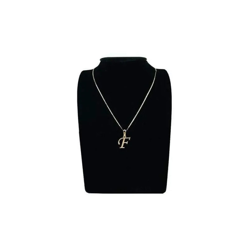 Dije Inicial Letra F Oro 14 K