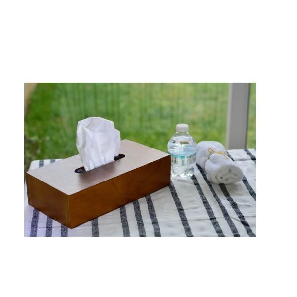Juego Kleenera Y Charola Bandeja Madera Brant Amenidades