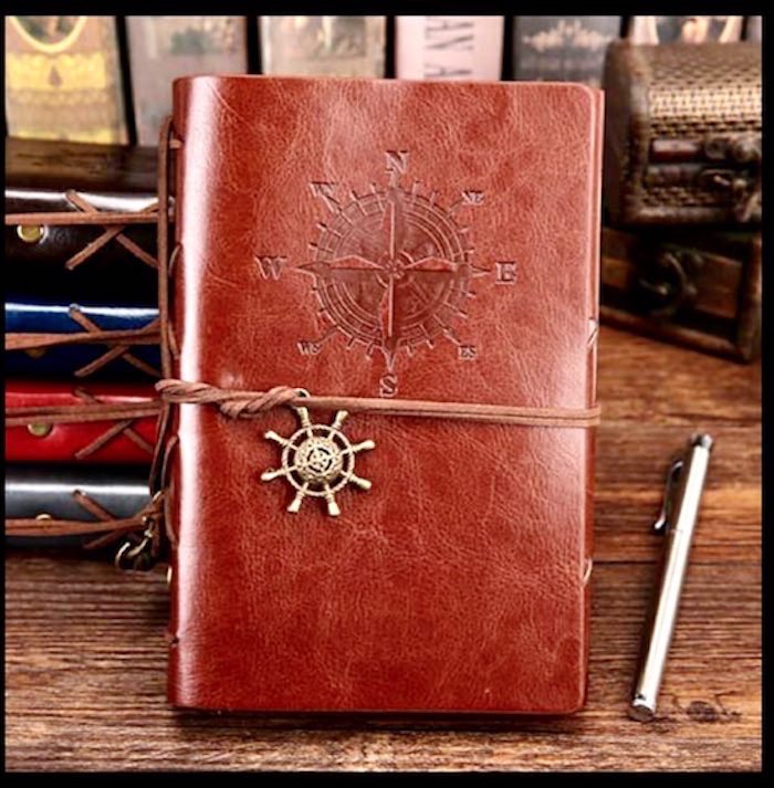 AGENDA CON FORRO DE PIEL GRABADA MARCA SMART