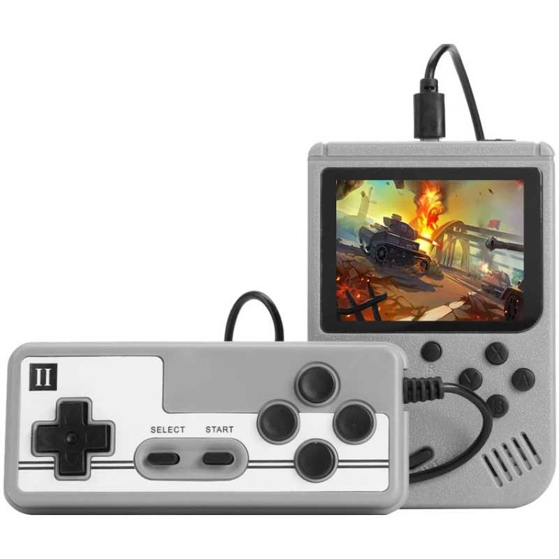 Consola portatil Gadgets & fun con mas de 500 juegos retro incluye control extra