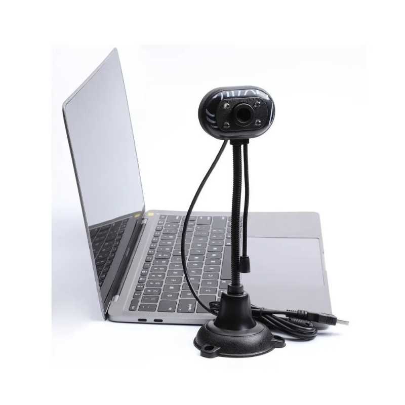 Webcam  Cámara Web HD Digital alámbrica para PC o laptop por USB