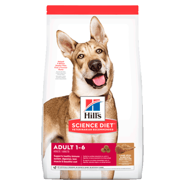 Hills Science Diet Alimento para Perro Adulto Cordero y Arroz 15 kg