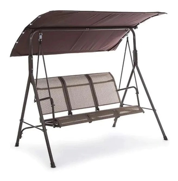 Banca mecedora para jardin  3 personas