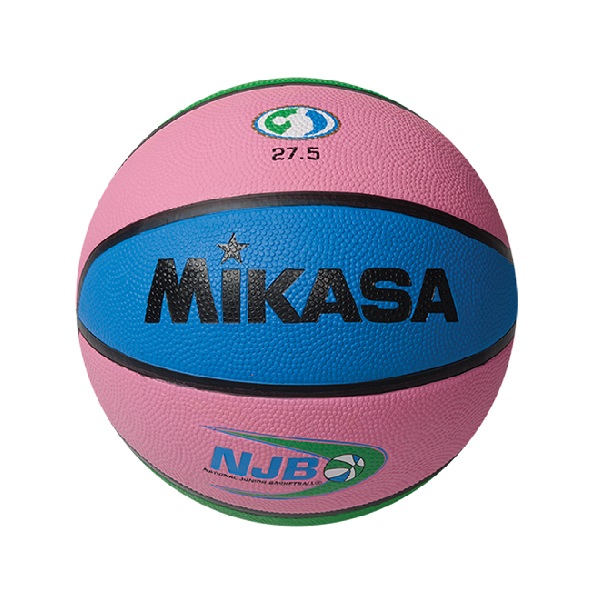 Balon para Basquetbol Mikasa BX1010NJBP Hule Rosa/Azul