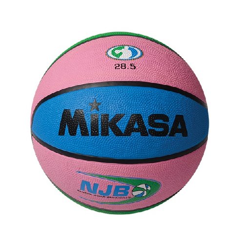 Balon para Basquetbol Mikasa BX1010NJBP Hule Rosa/Azul