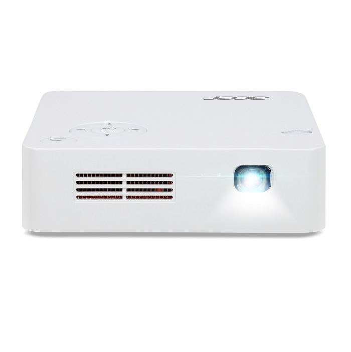 PROYECTOR PORTATIL ACER 300 ANSI LUMENES  C2 C202I, FWVGA (854X480), LED, HDMI MR.JR011.00A