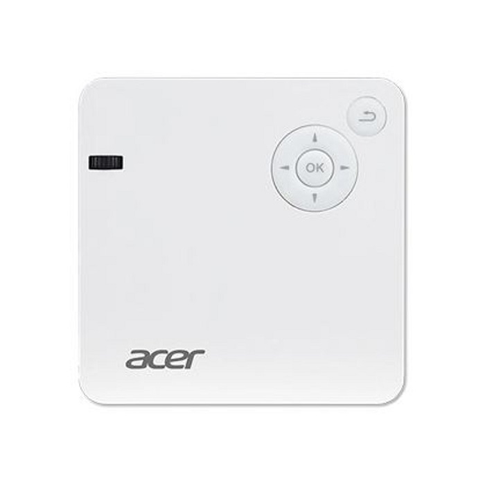 PROYECTOR PORTATIL ACER 300 ANSI LUMENES C2 C202I, FWVGA (854X480), LED, HDMI MR.JR011.00A