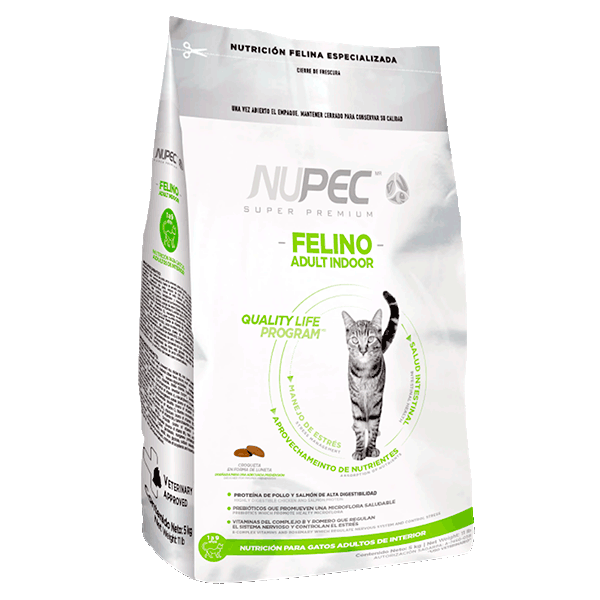 ingredientes de nupec para gatos