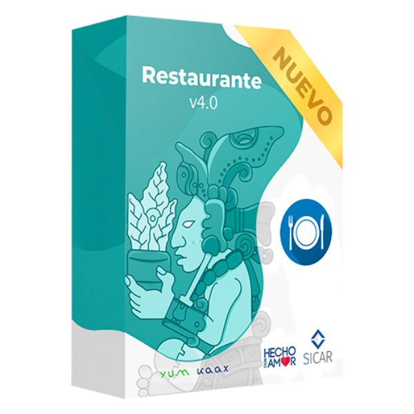 PUNTO DE VENTA | LICENCIA PARA RESTAURANTE | SOFTWARE | TIPO SERVIDOR |SICAR®	
