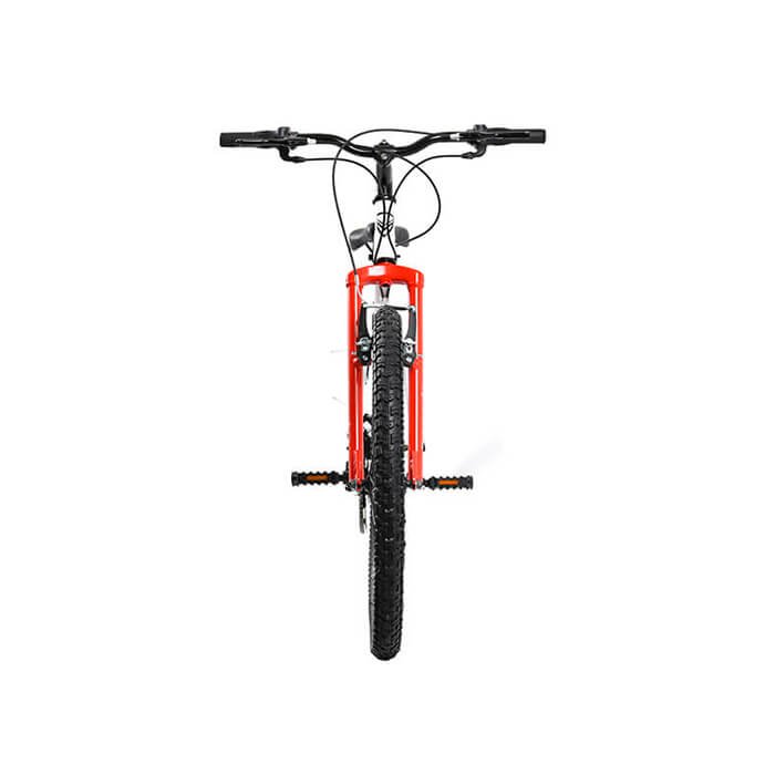 Bicicleta para Niños Naukas R26, Blanco-Rojo