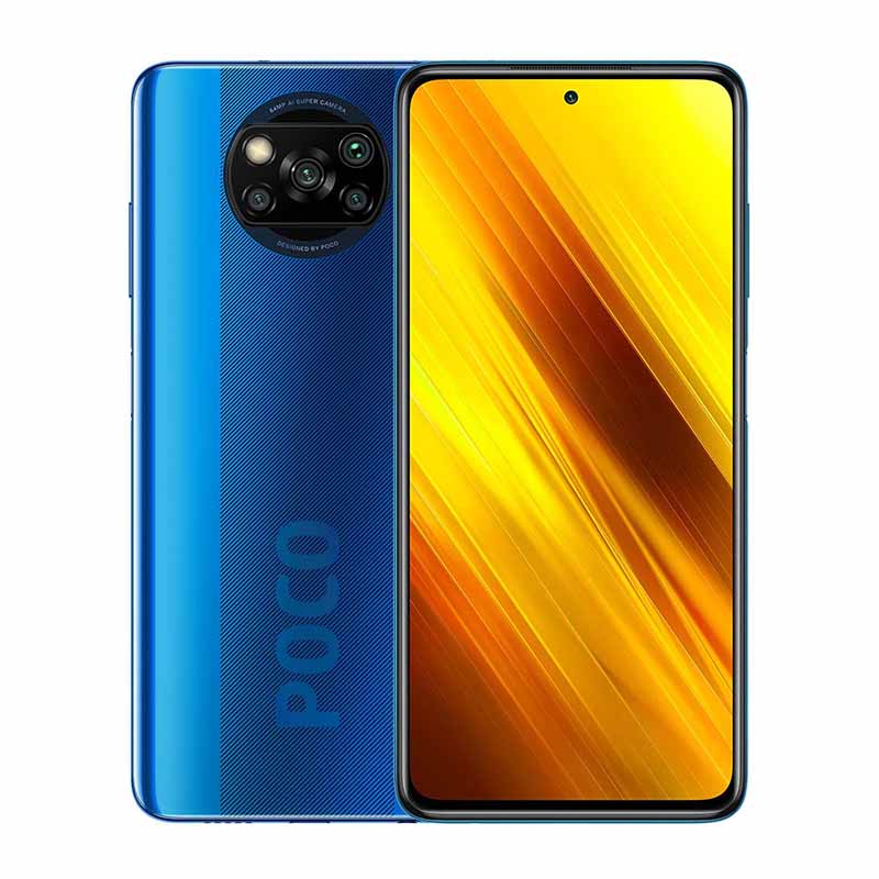 Celular Poco X3 Cobalt 6GB RAM 64GB ROM Blue