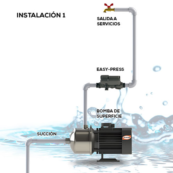 Presurizador Para Bomba Sin Hidroneumático