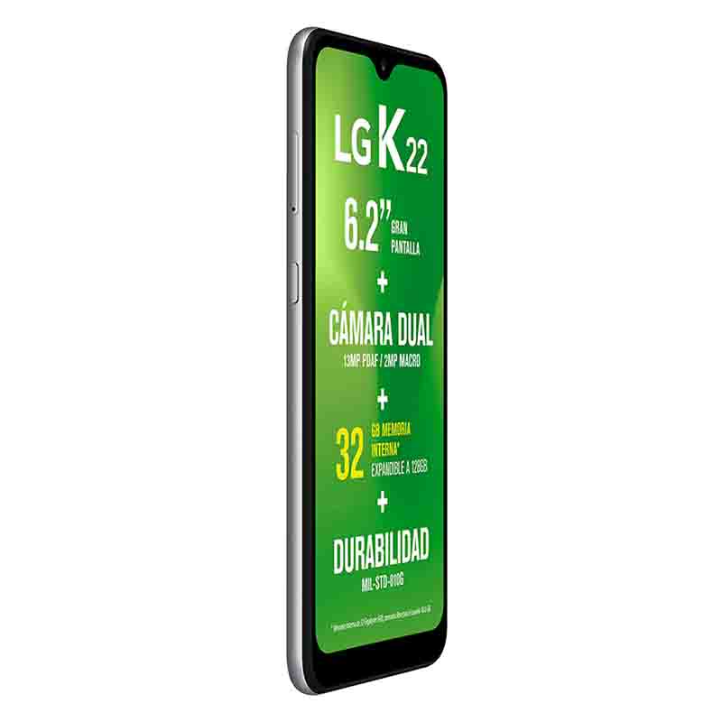 Celular LG LTE LM-K200HM K22 Color GRIS Telcel
